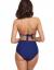 Bornėja High-Waisted Swimsuit (Dark Blue)