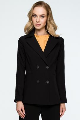 Klasikinis švarkas Donata (juodas)