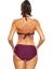 Mykona Printed Bikini (burgundy)