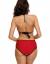 Bikinis paaukštintomis kelnaitėmis Bugala (raudonas)