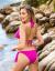 Fuchsia Two-Piece Swimsuit Varneluna