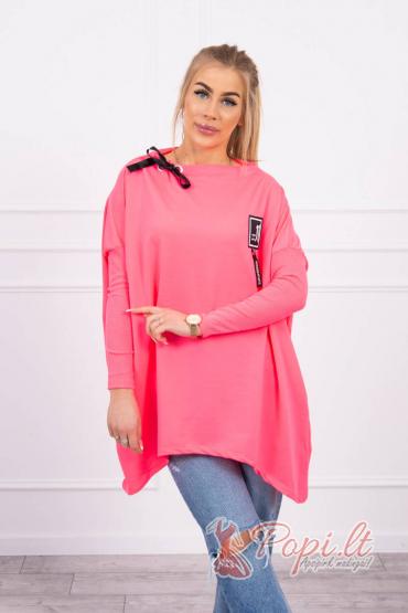 Ryškiai rožinis džemperis Aglori