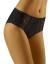 "Gabina" Women's Black High-Waisted Panties