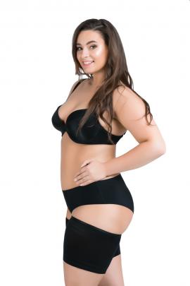 Black anti-chafing thigh bands Gintarūnė (2 pack)
