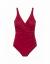 Dark red one-piece swimsuit Eglūnė
