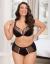 Elžbieta Women's Black Bra