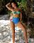 Bornėja High-Waisted Swimsuit (Blue)