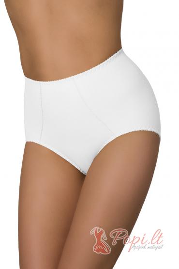 White Shaping Panties with a Higher Waistband by Skomvaldė