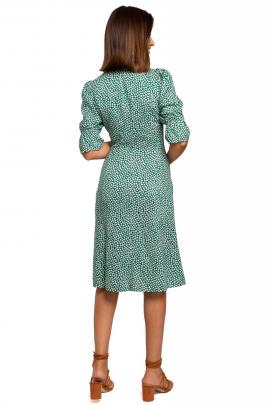 Elegantiška vasarinė suknelė Sandė (žalia) (XXL)