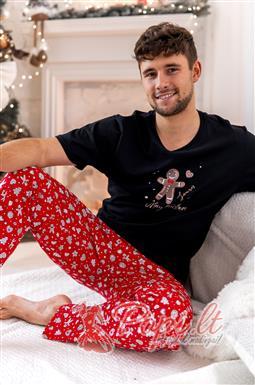 Kalėdinė vyriška pižama Seimis