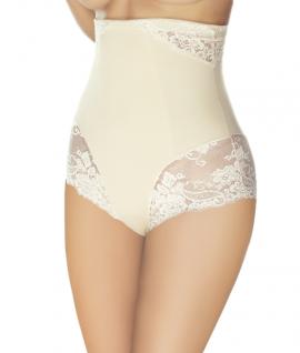Beige shapewear panties with lace, Žadmilė