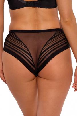 "Amalija" Women's Black Brazilian Panties