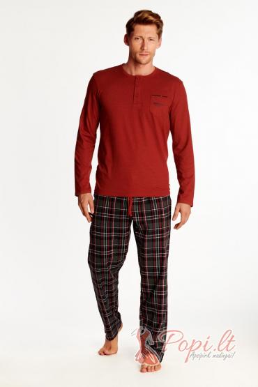 Languota vyriška pižama Zetas (raudona)