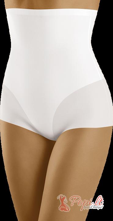 White high-waisted shapewear panties by Tautvilta