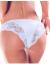 "Modesta" Women's White Brazilian-Style Panties