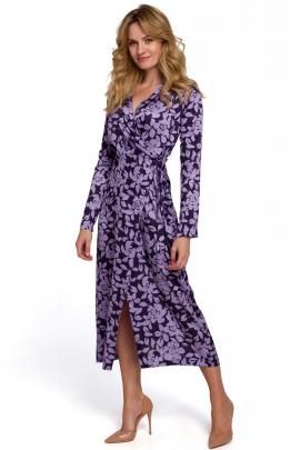 Elegantiška suknelė Monrielė (violetinė)