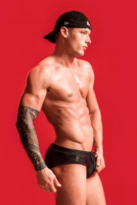 Black men's boxers by Skalmantas