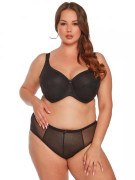"Austė" Women's Black Bra for Larger Busts