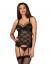 Black Valentina Corset (with thong)