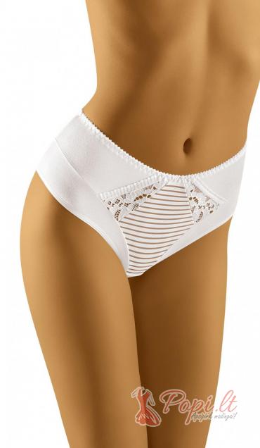 "Demilė" Women's White Cotton Panties