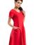 Platėjanti suknelė Jūratė (raudona)