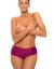 Purple high-waisted swim briefs by Austrina