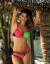 Almera Separate Swimsuit (blue/raspberry/green)
