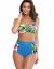 Bornėja High-Waisted Swimsuit (Blue)