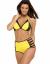 Rimini High-Waisted Bikini Bottom (Yellow)